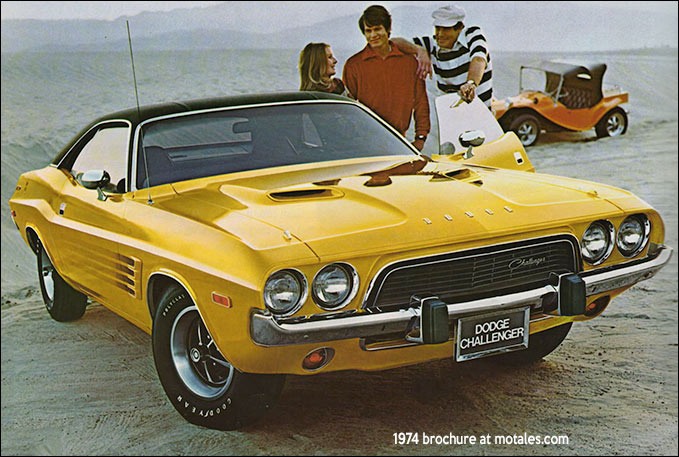 1974 Dodge car brochure