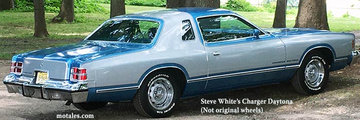 1975-77 Dodge Charger Daytona (Chrysler Cordoba): Not quite NASCAR