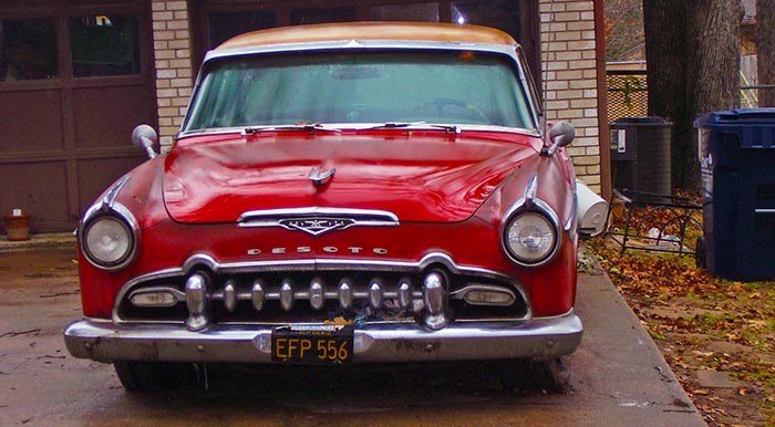 1955 DeSoto toothy grille