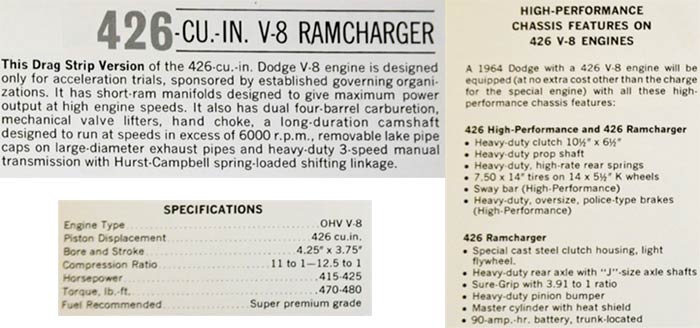 426 Ramcharger engines