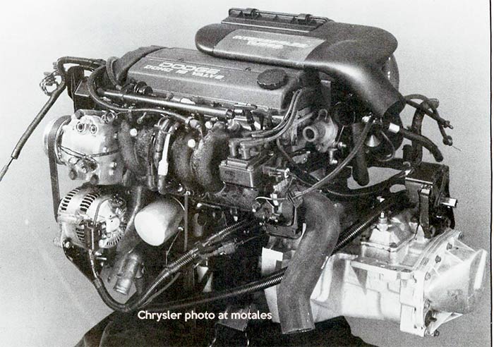2.2 Turbo III engine from Spirit R/T and Daytona R/T