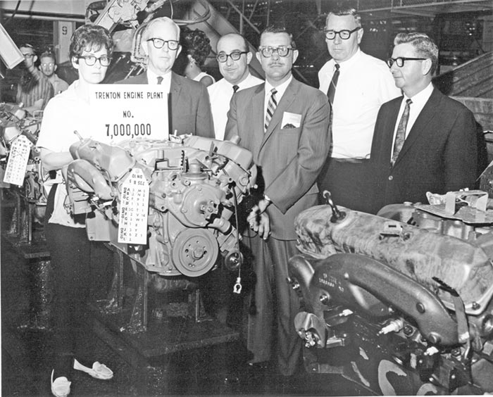 Trenton Engine #7,000,000 (7 million) - a big V8